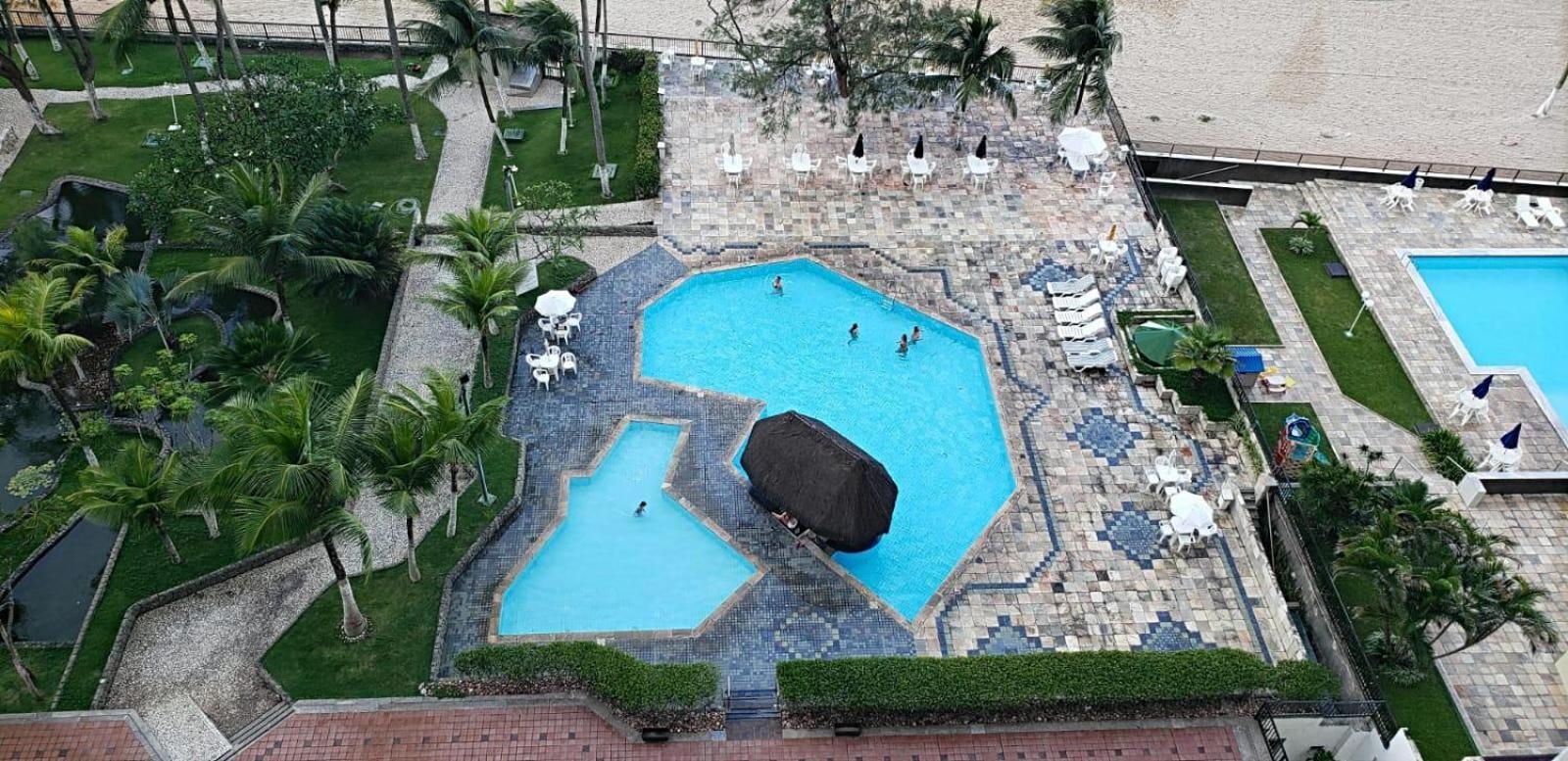Golden Beach Flat Na Praia Piedade จาบัวเทา โดส กัวราราเปส ภายนอก รูปภาพ